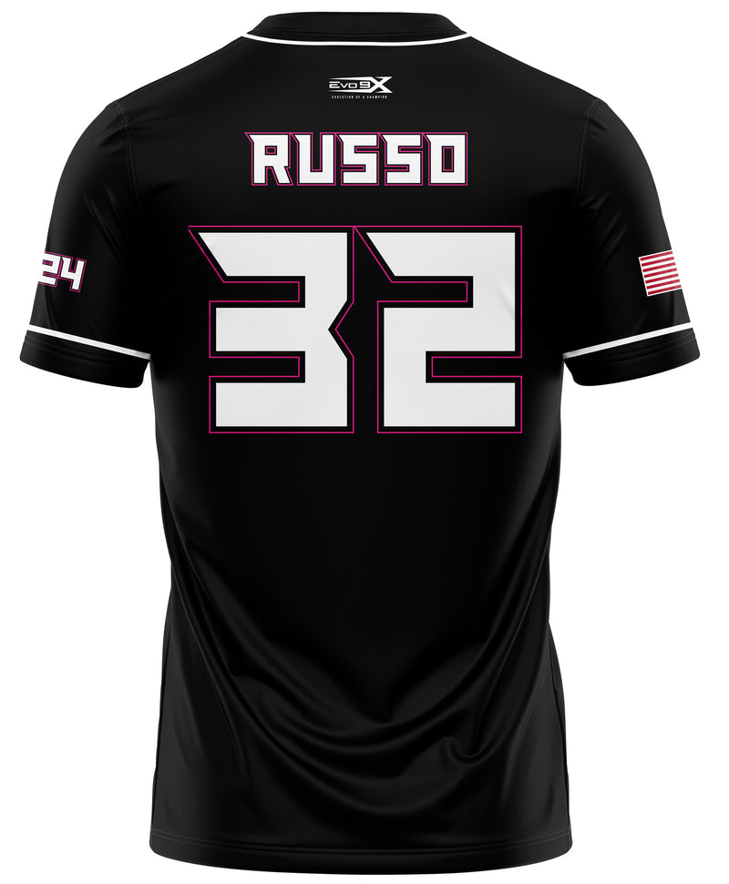 EVO9X Full Dye Sublimated Crew Neck Jersey-Save Second Base Medium