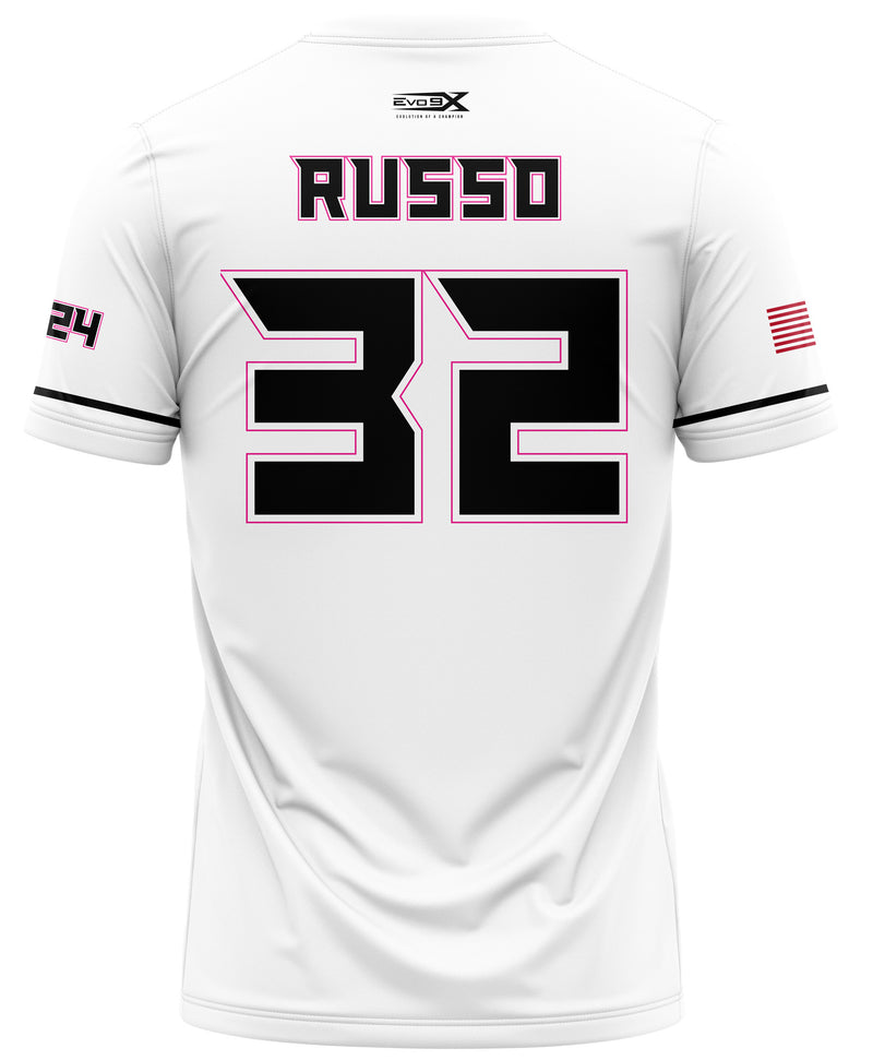 Area Code White Softball Jersey