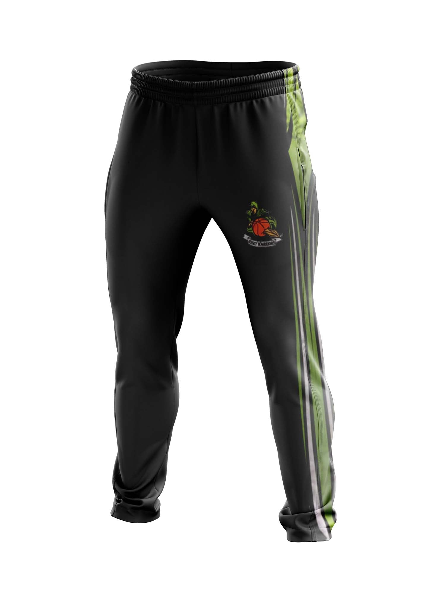 JERSEY WARRIORS Basketball Sublimated Sweatpant