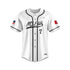 M3 ELITE Baseball Sublimated Full Button Jersey White
