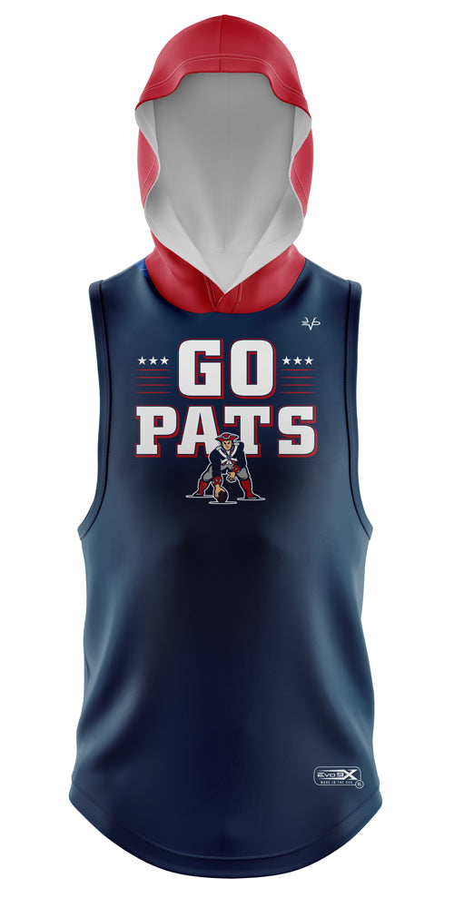 North Middlesex Patriots Sublimated Lightweight Hoodie Men's 3X-Large