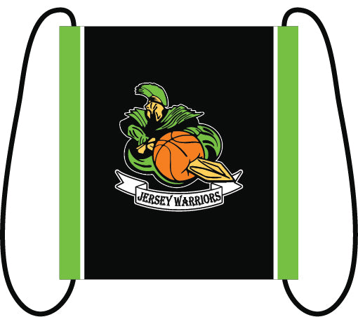 JERSEY WARRIORS Basketball Sublimated Draw String Bag