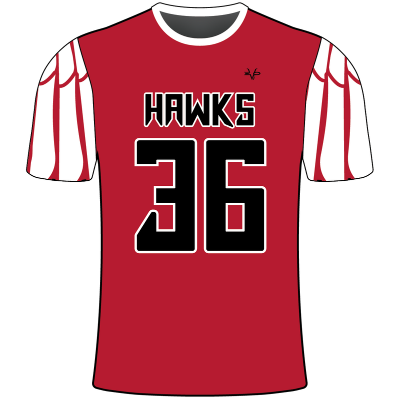 HUDSON HAWKS Red Fan Jersey – EVO9XSTORE