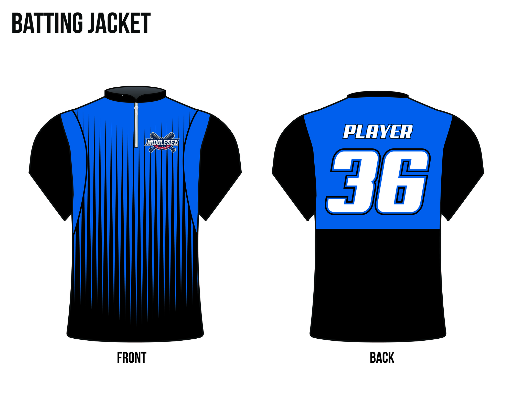 Youth sales batting jacket