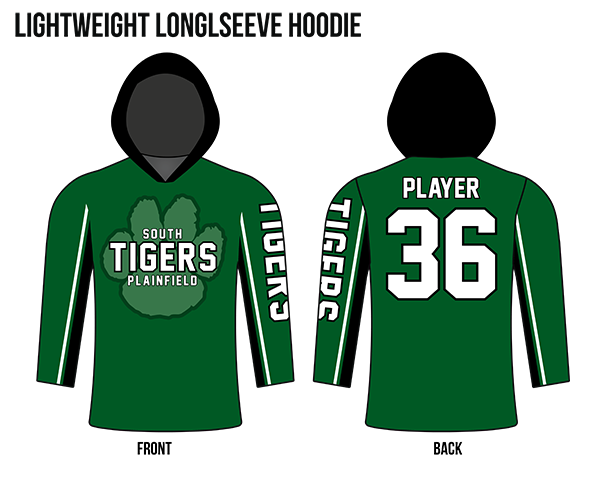 EVO9X Store South Plainfield Tigers Fan Jersey X-Large