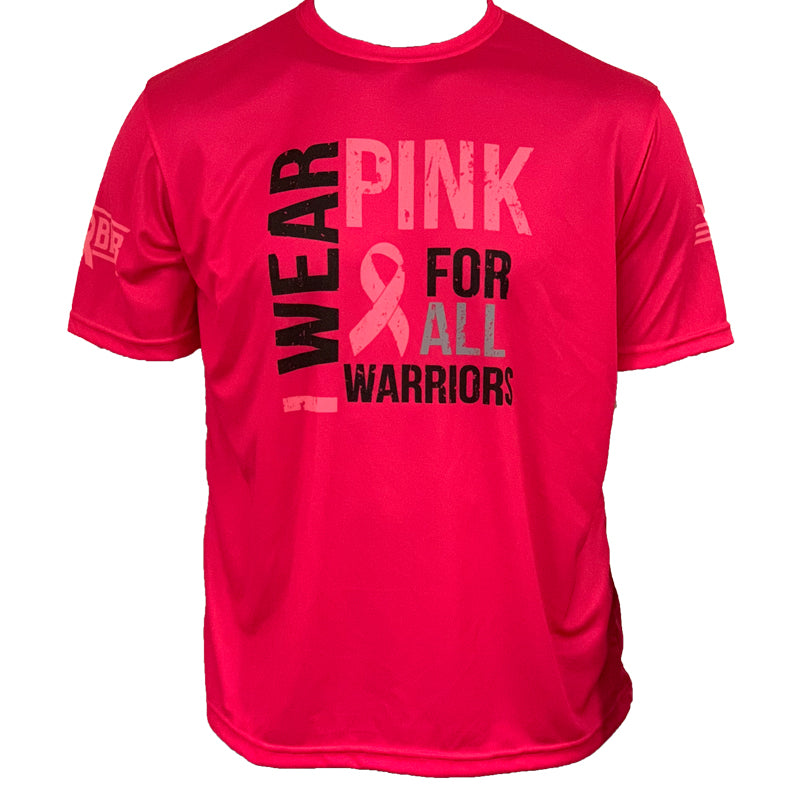 pink warriors jersey