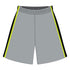Softball Sublimated Shorts Light Grey