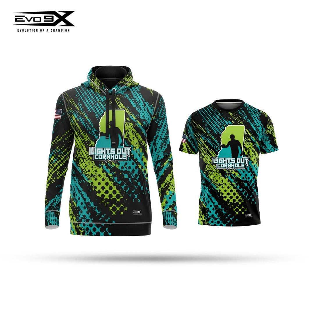 Buy Now EVO9X Custom Sublimated Cornhole Uniforms And Jerseys – EVO9XSTORE