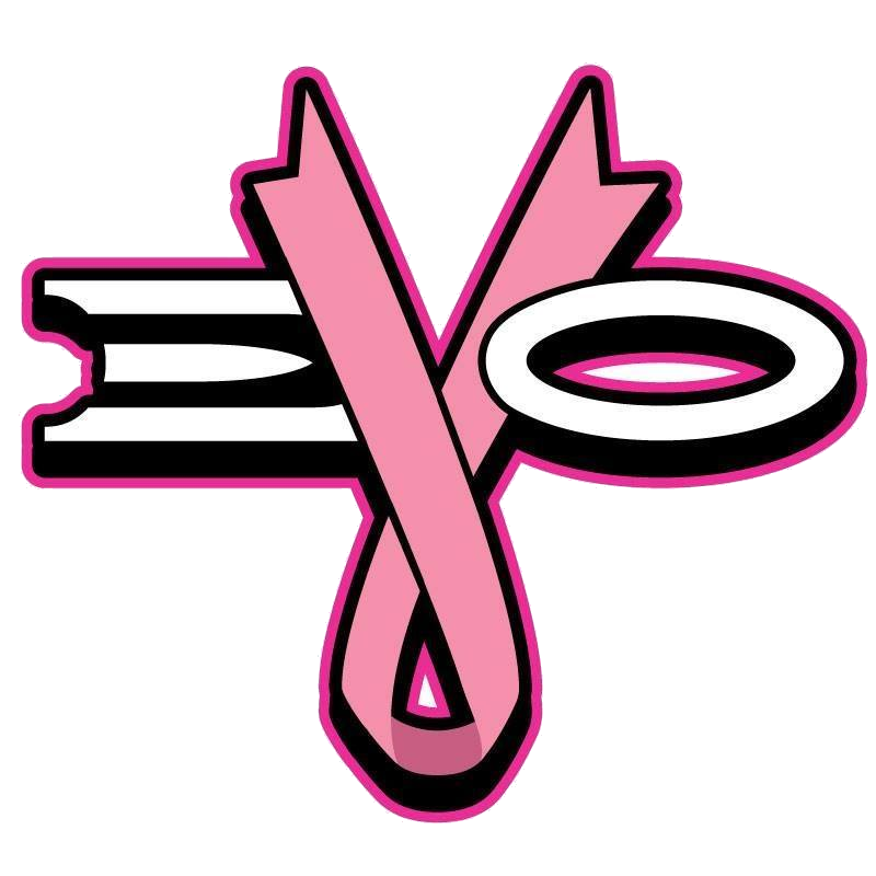 Evo9x HOPE Breast Cancer Awareness Striped Jersey Pink/Black