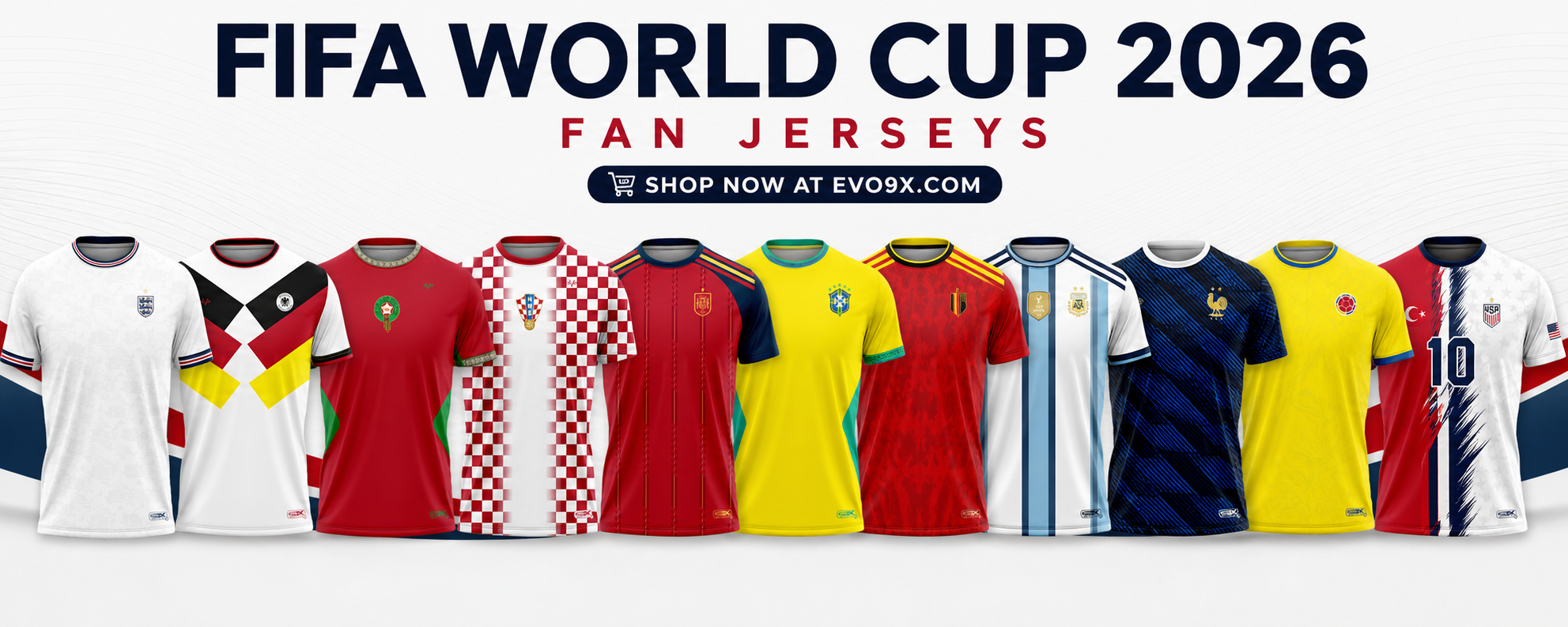 FIFA WORLD CUP 2026 - FAN JERSEYS