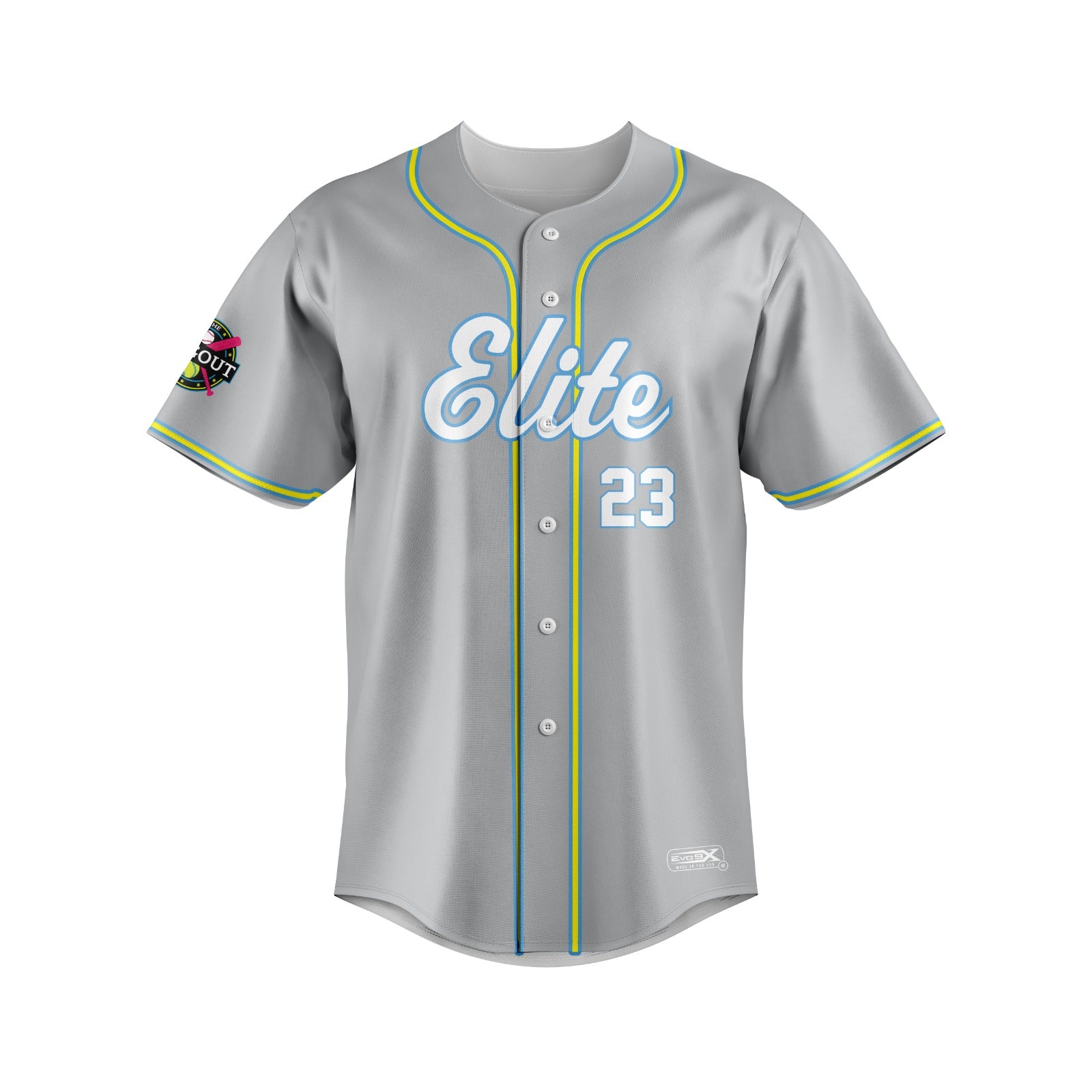 ELITE FULL BUTTON JERSEY 15