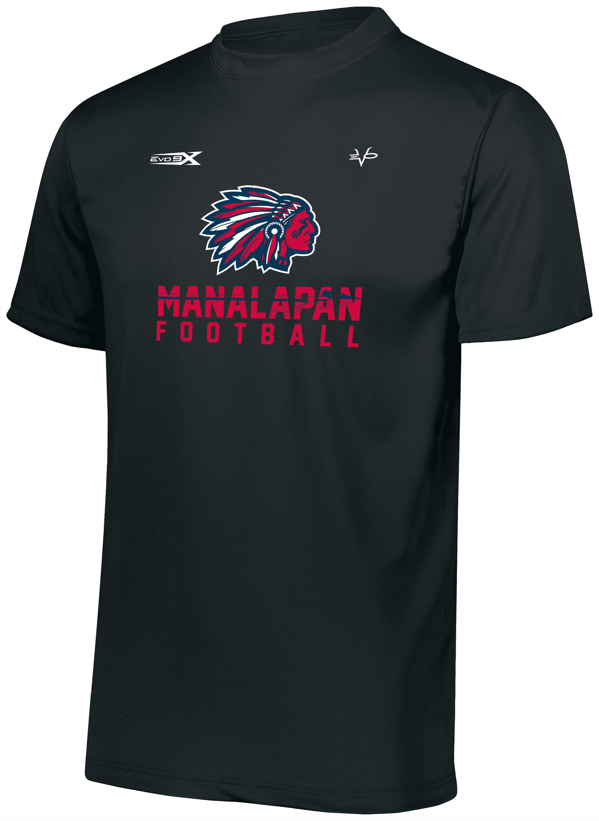 Manalapan Braves Football Performance Tee