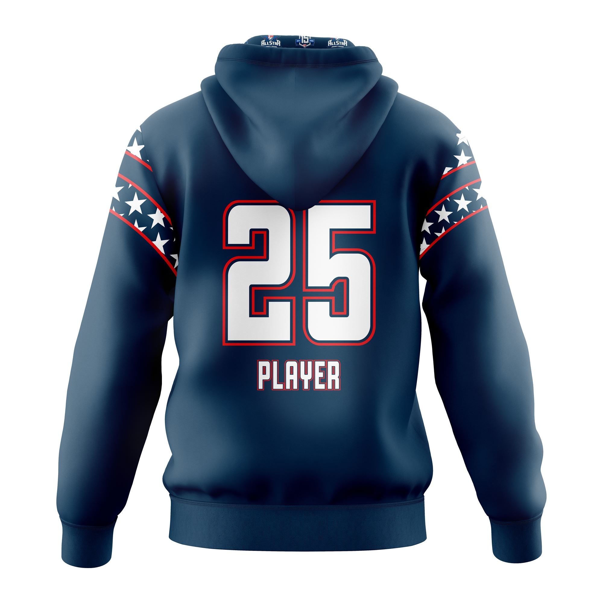 2025 NJAYF ALL STAR HOODIE-NAVY