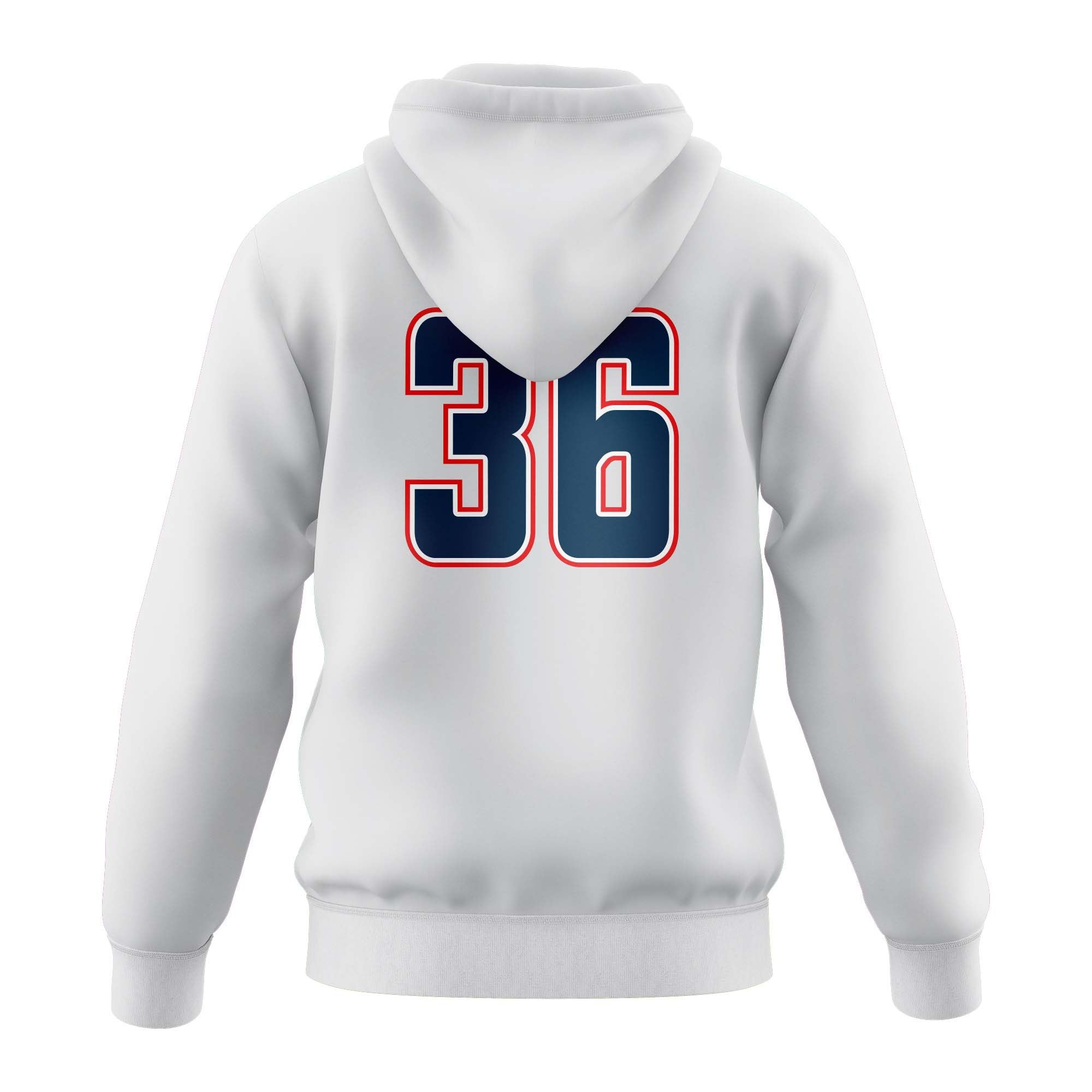 2024 NJAYF ALL STAR LOGO SEMI SUB HOODIE - SILVER