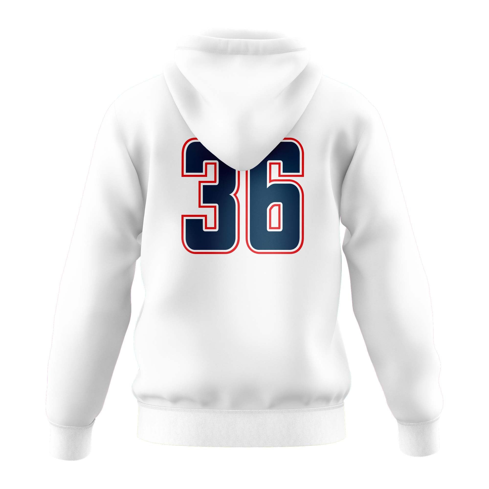 2024 NJAYF ALL STAR SEMI SUB HOODIE - STATE WHITE