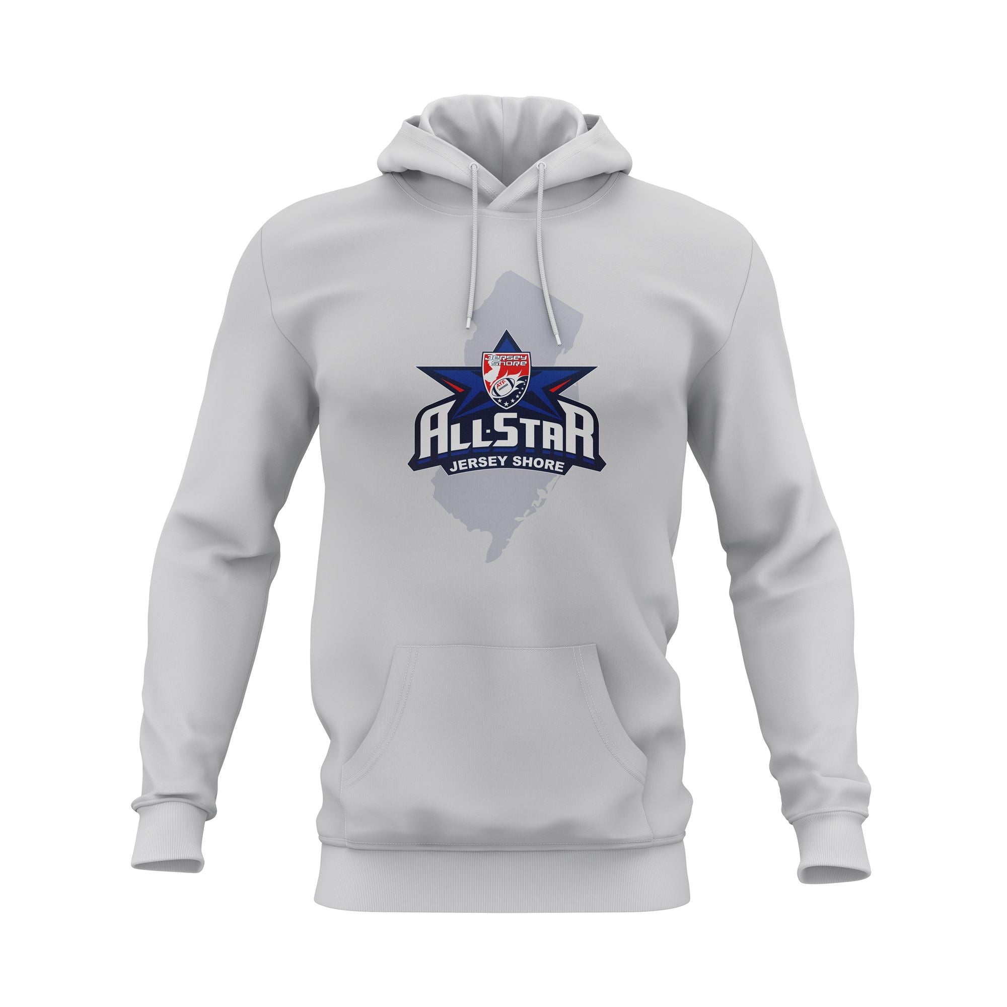 2025 NJAYF ALL STAR SEMI SUB HOODIE - STATE SILVER