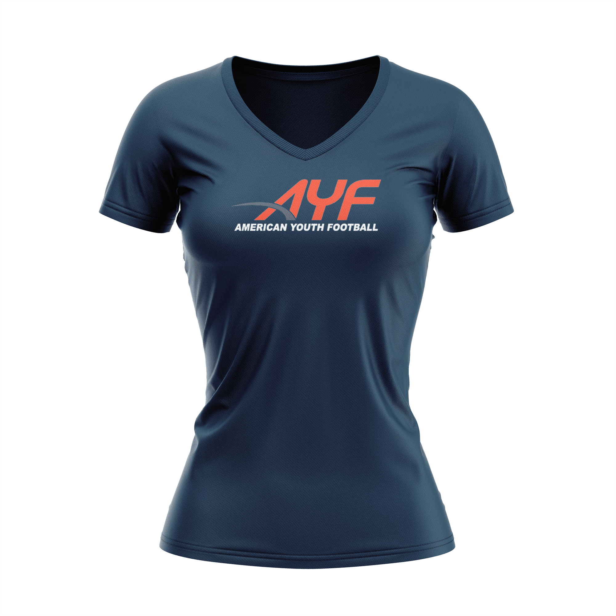 AYF Full Dye Sublimated Cap Sleeve Women V-Neck