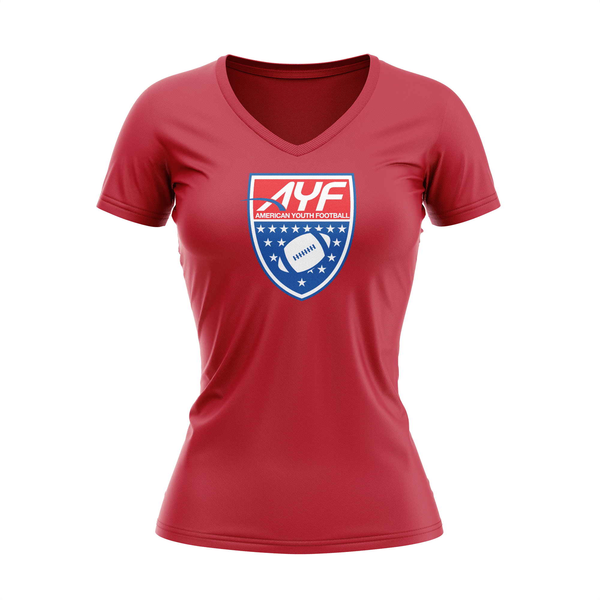 AYF Full Dye Sublimated Cap Sleeve Women V-Neck