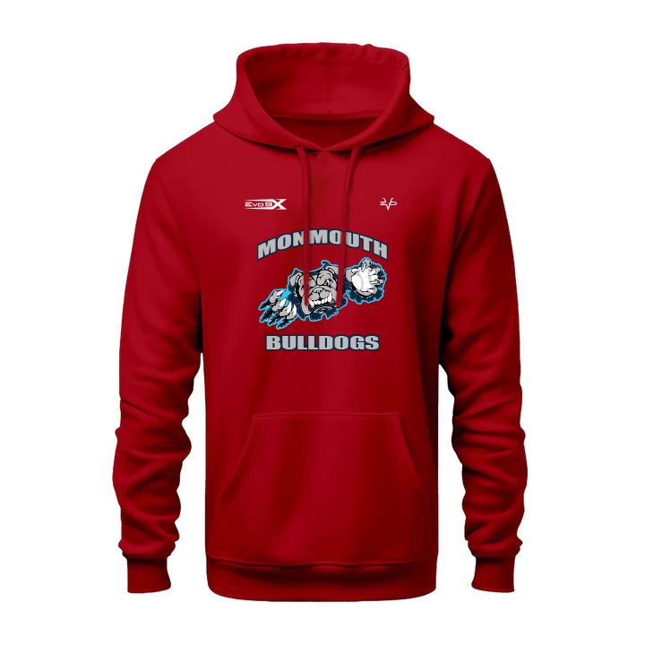 Monmouth Bulldogs Baseball Cotton Hoodie