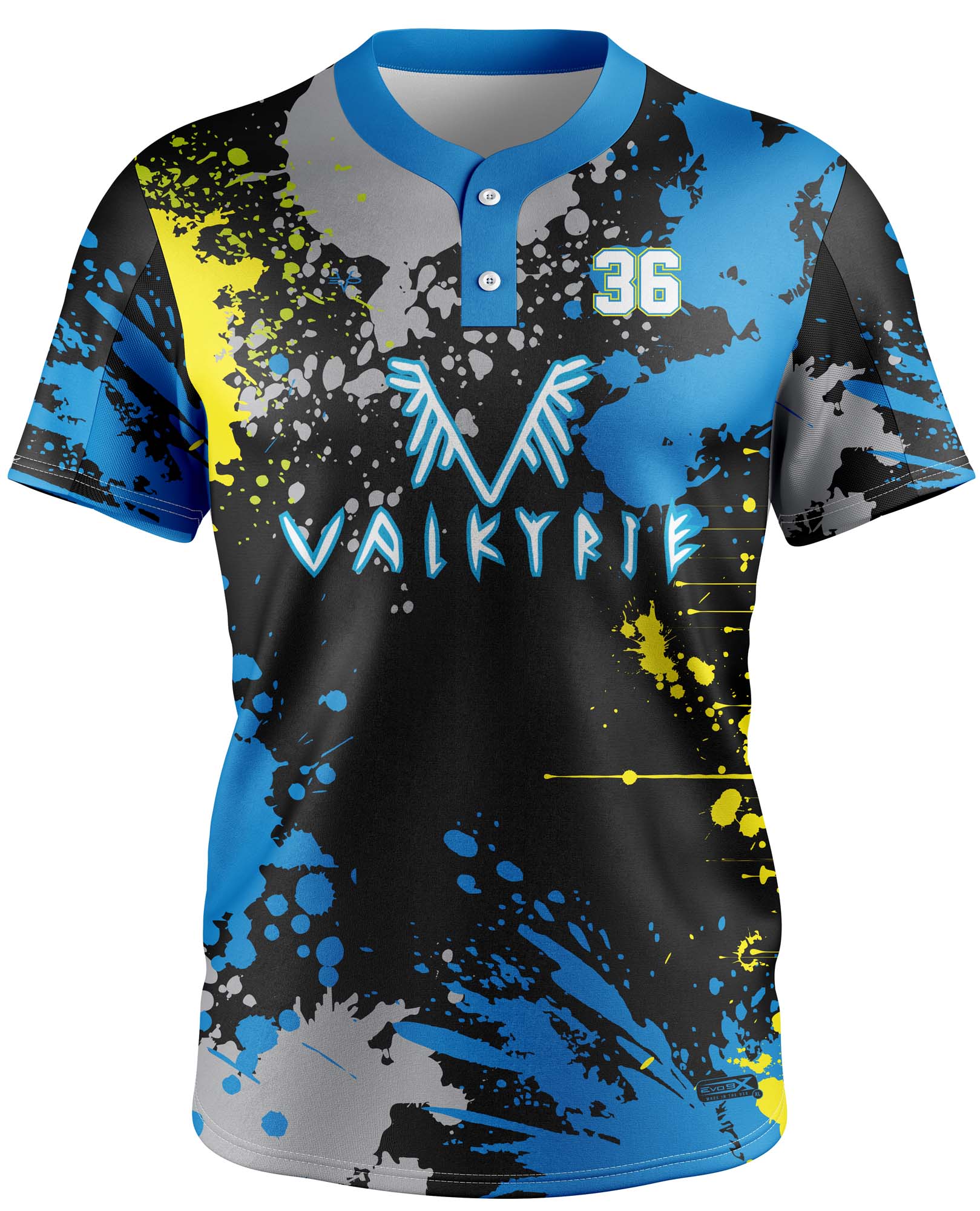 Valkyries 2 Button Jersey