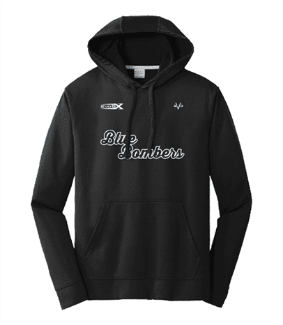 Blue Bombers Performance Hoodie