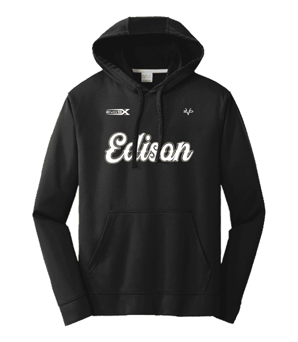 Edison Boys Travel Baseball Performance Hoodie