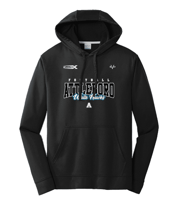 Attleboro White Hawks Performance Hoodie