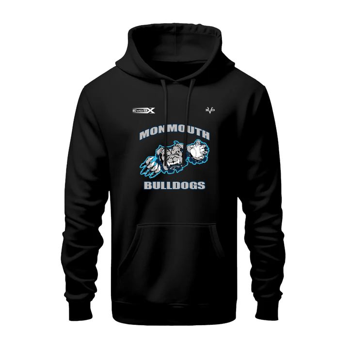 Monmouth Bulldogs Baseball Cotton Hoodie