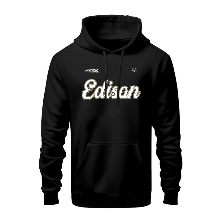 Edison Boys Travel Baseball Cotton Hoodie