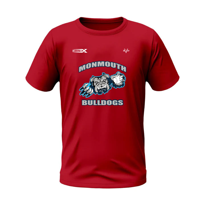 Monmouth Bulldogs Baseball Cotton Tee Shirt