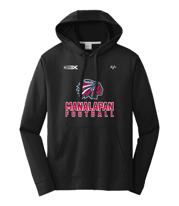 Manalapan Braves Football Performance Hoodie