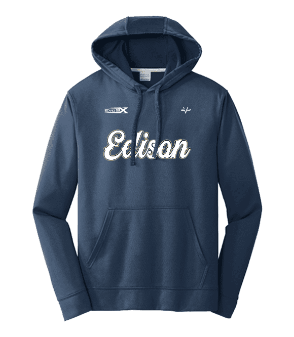 Edison Boys Travel Baseball Performance Hoodie
