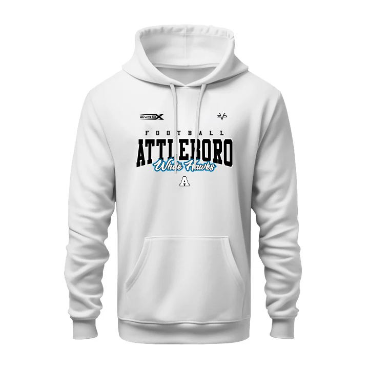 Attleboro White Hawks Cotton Hoodie