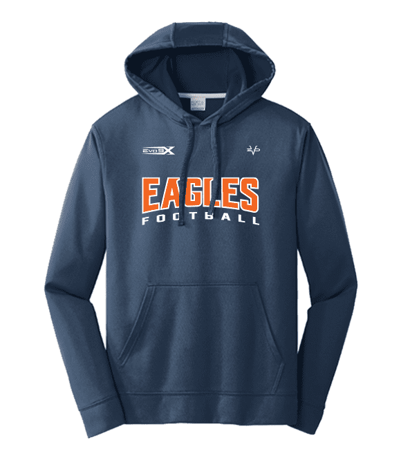 Middletown Eagles Football Performance Hoodie