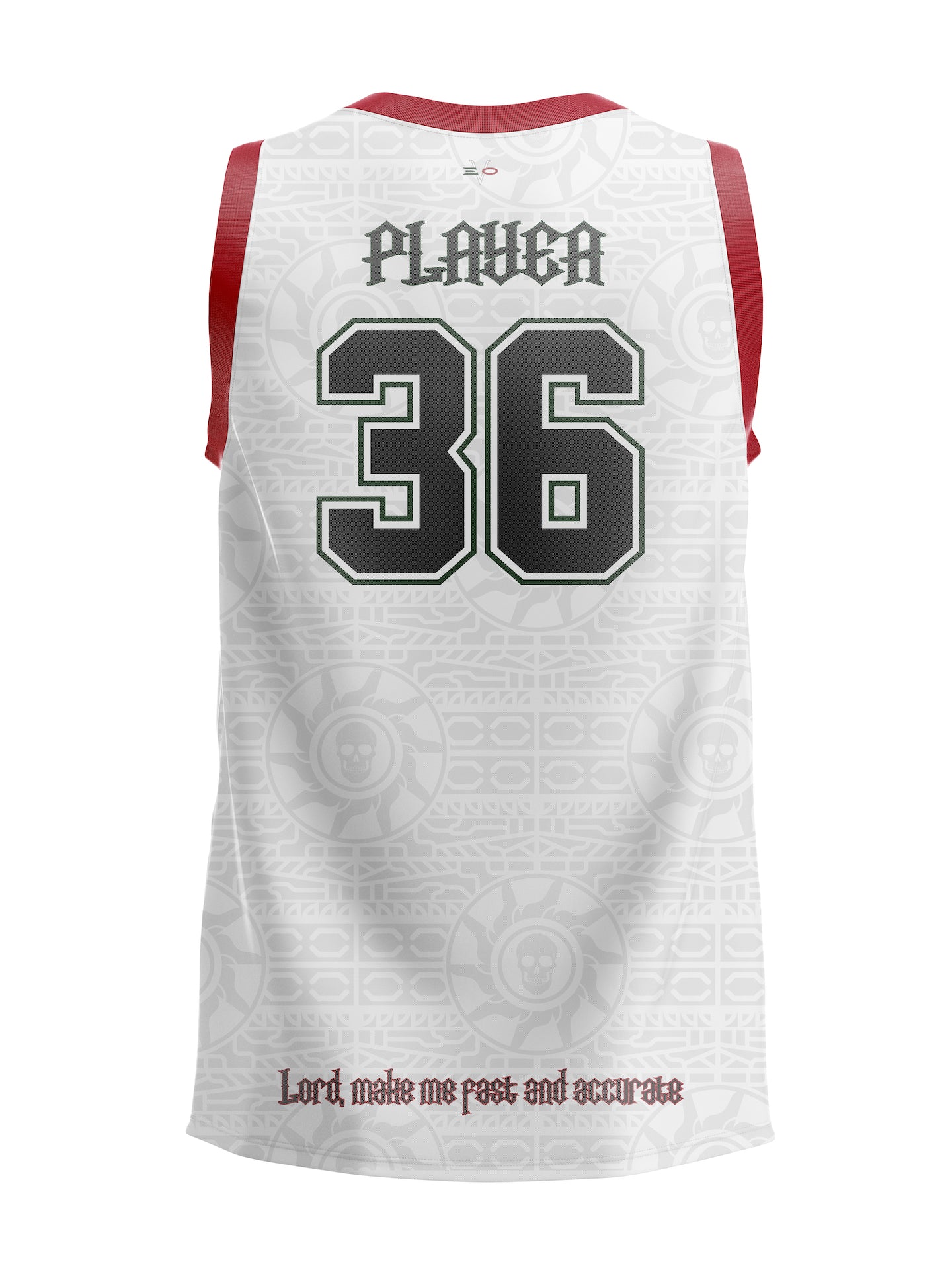 509 Sicarios Basketball Jersey White