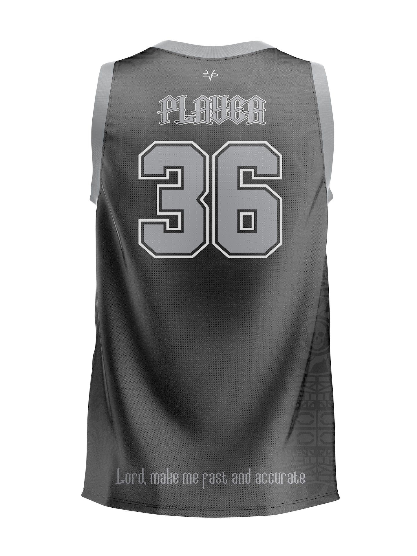 509 Sicarios Basketball Jersey Grey