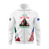 509 Sicarios LS FLEECE HOODIE WITH FULL ZIP WHITE WITH ACL LOGO