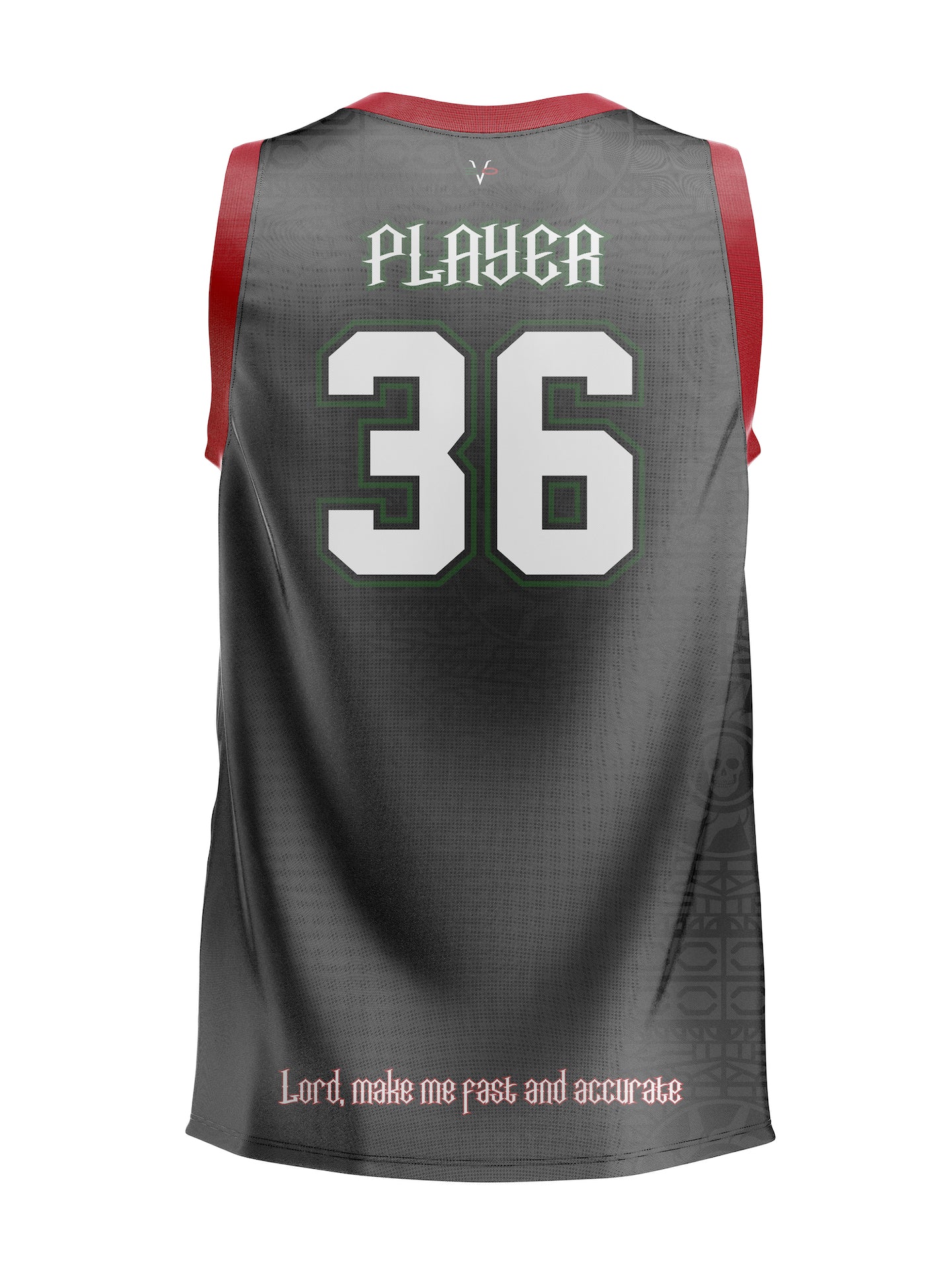 509 Sicarios Basketball Jersey Black