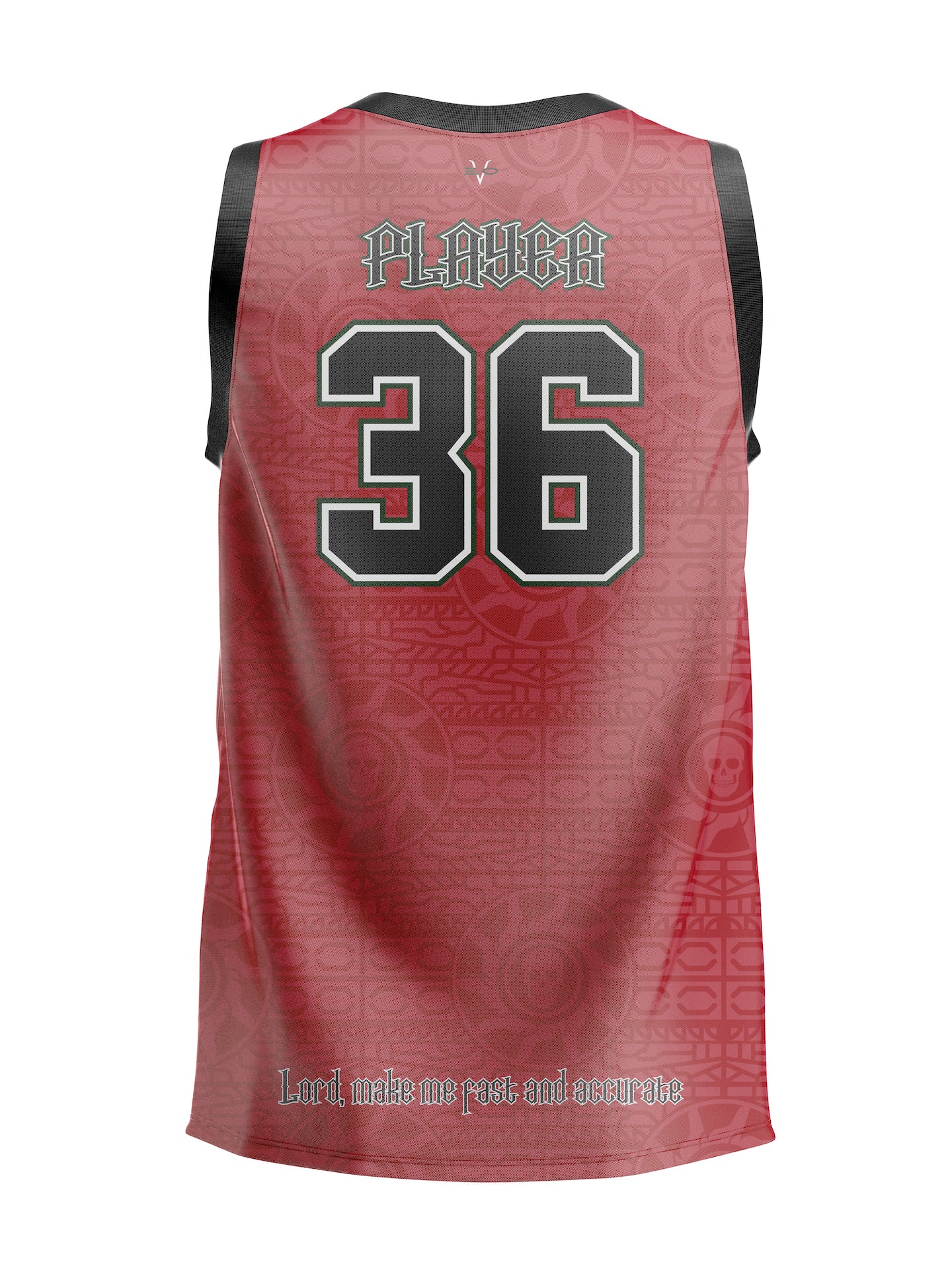 509 Sicarios Basketball Jersey Red