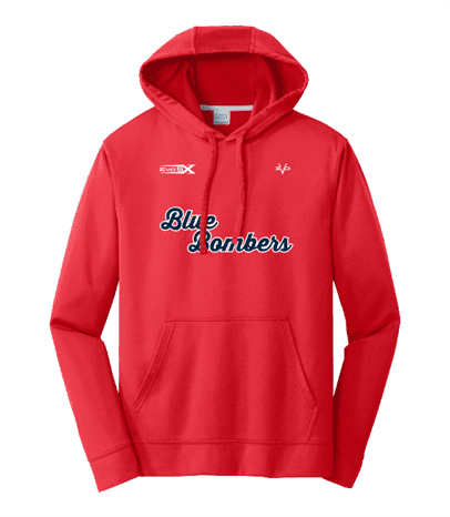 Blue Bombers Performance Hoodie