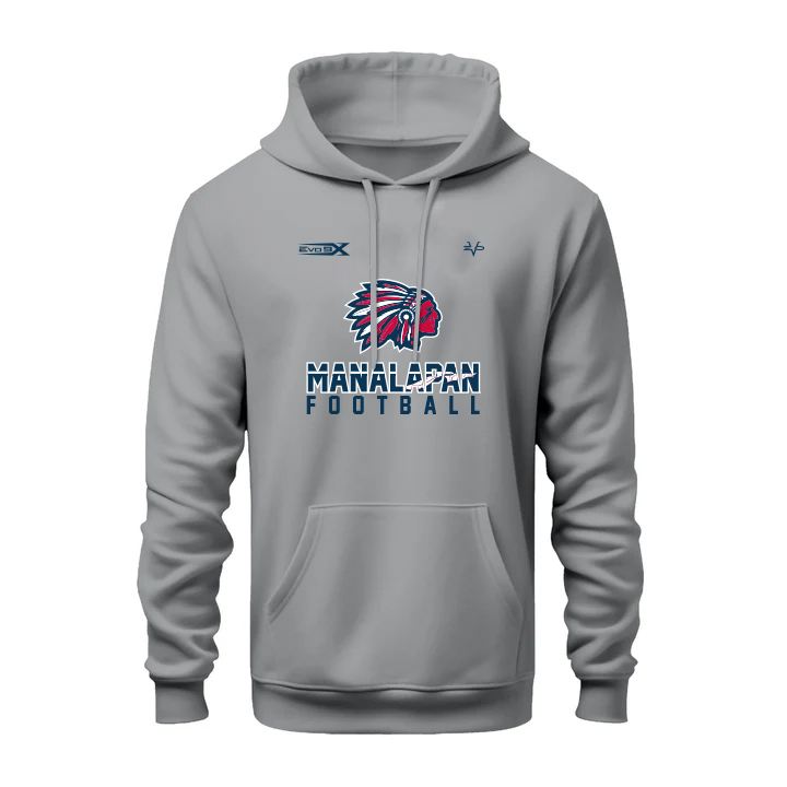 Manalapan Braves Football Cotton Hoodie