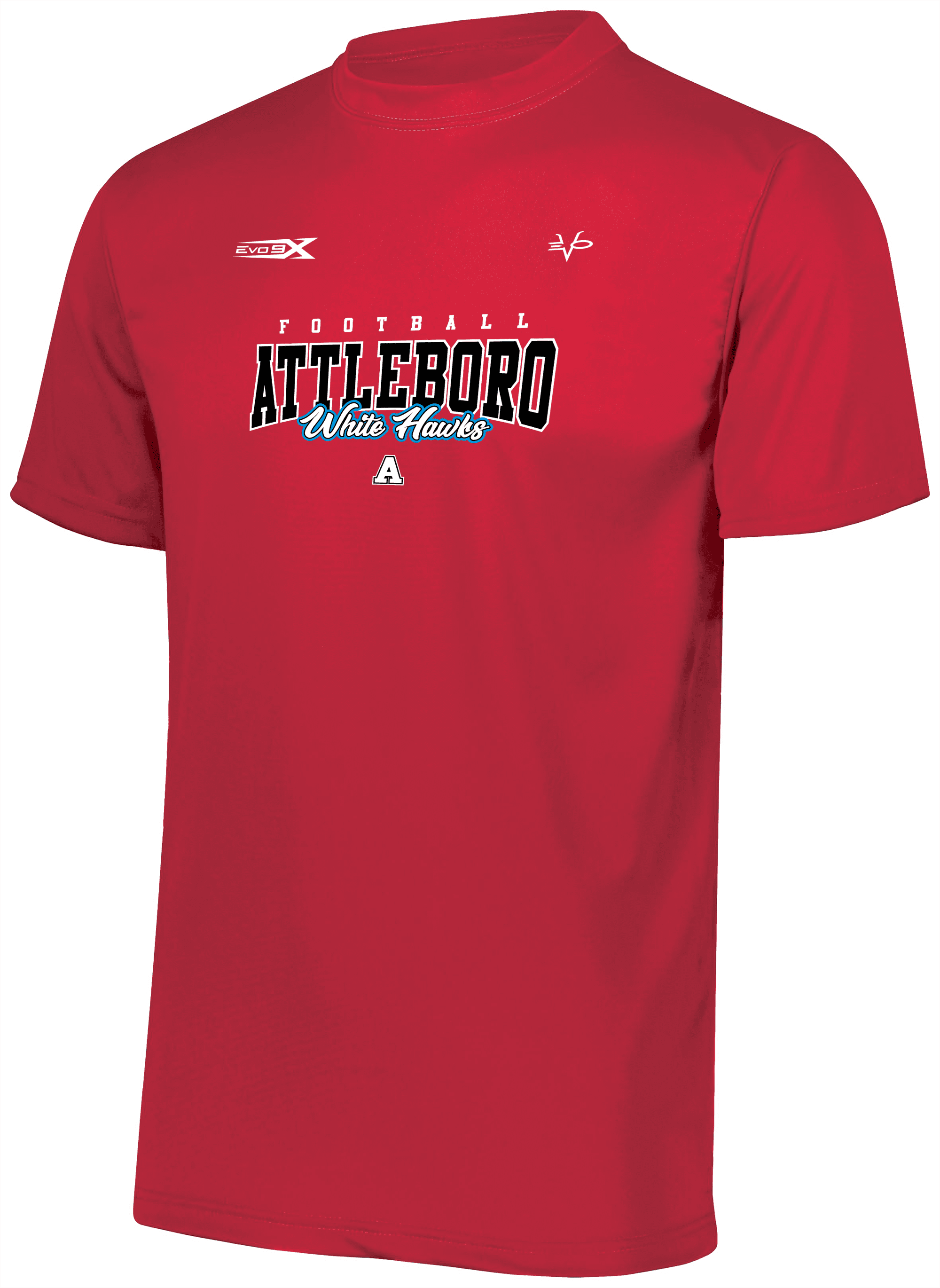 Attleboro White Hawks Performance Tee