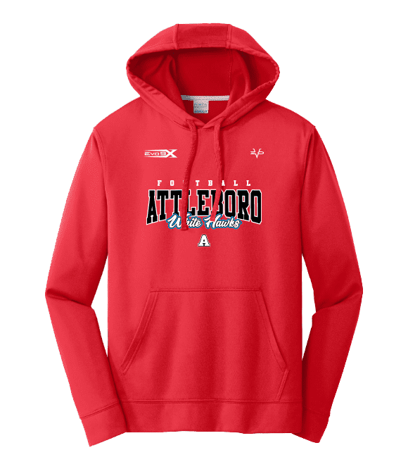 Attleboro White Hawks Performance Hoodie