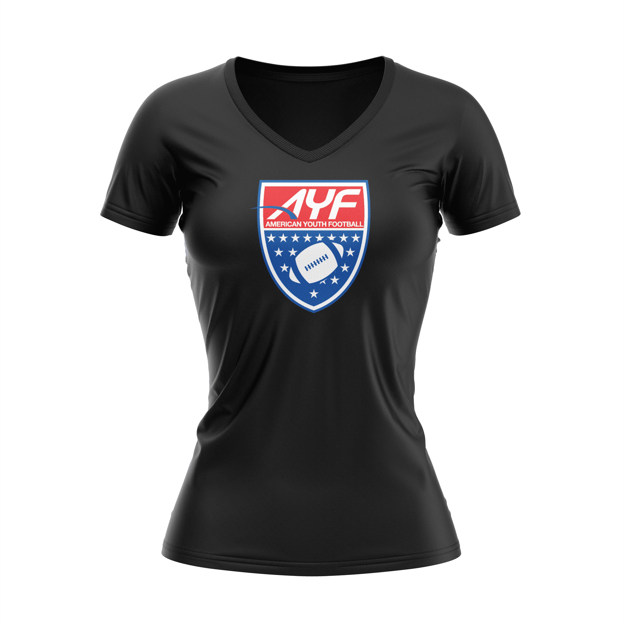 AYF Full Dye Sublimated Cap Sleeve Women V-Neck