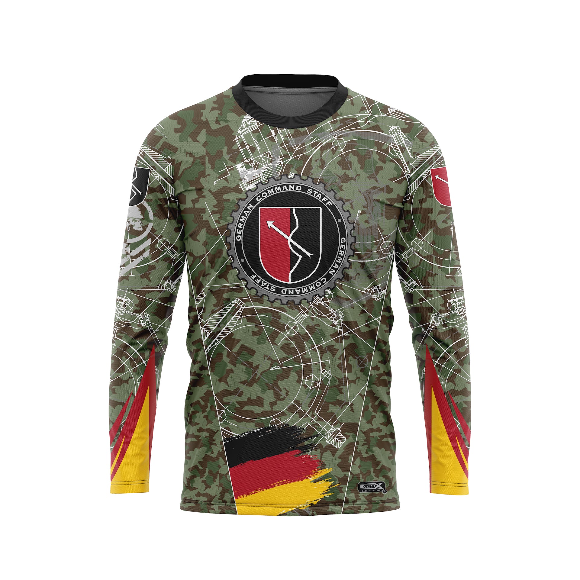 91ST INFANTRY OFFICER CREWNECK LS