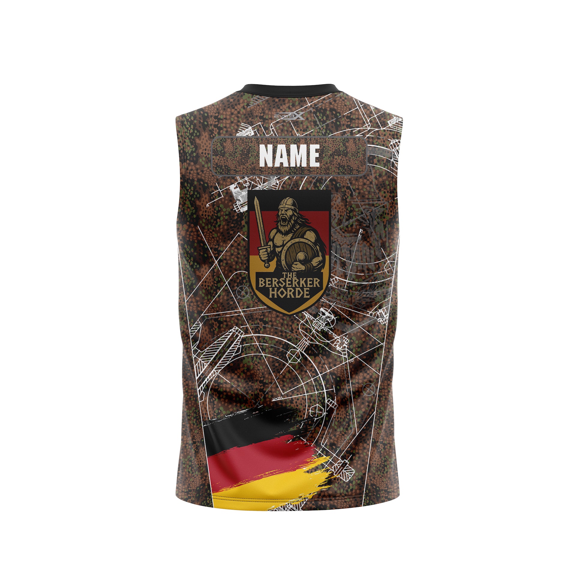 91ST INFANTRY ENLISTED BERSERKER HORDE CREWNECK SLEEVELESS