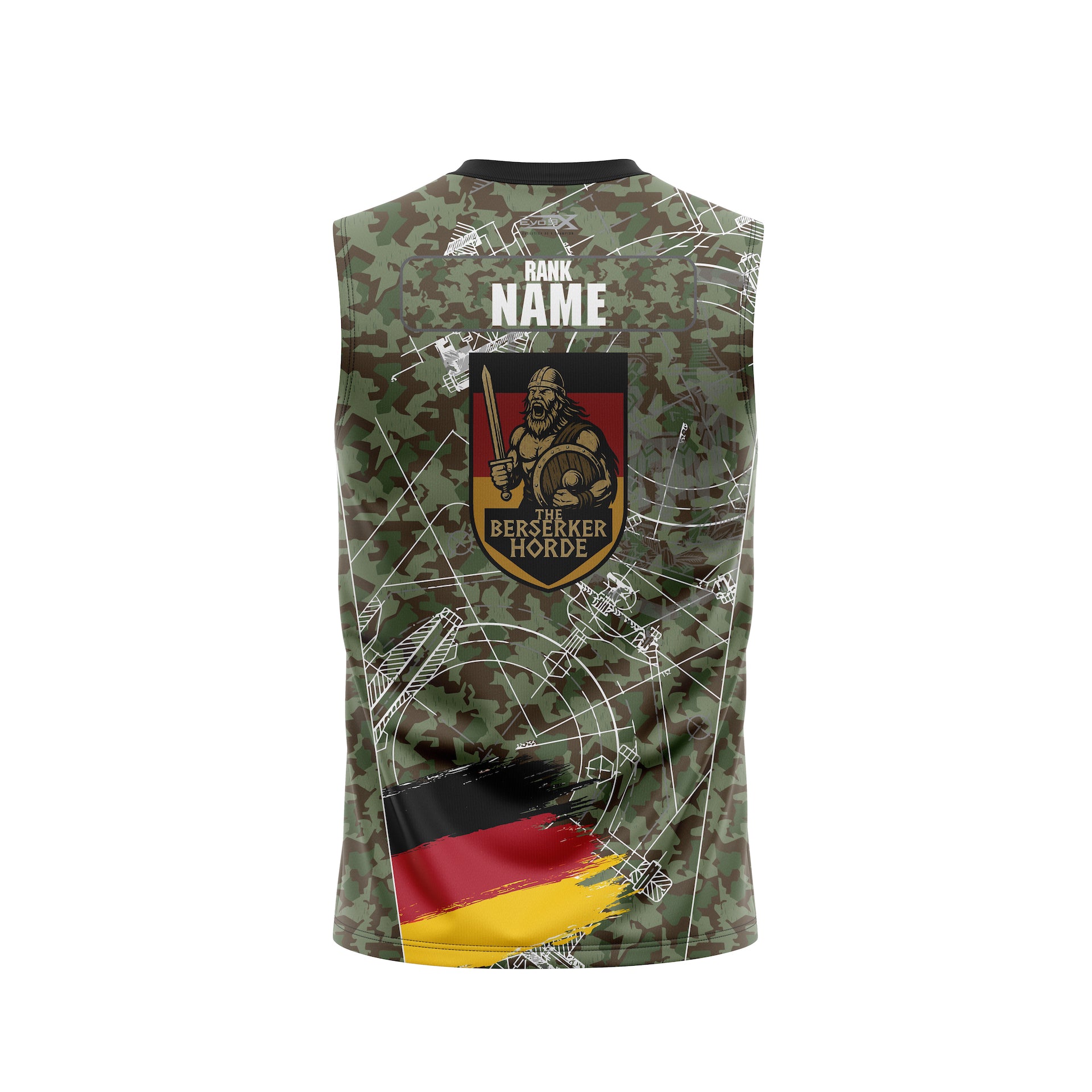 91ST INFANTRY NON-COM BERSERKER CREWNECK SLEEVELESS