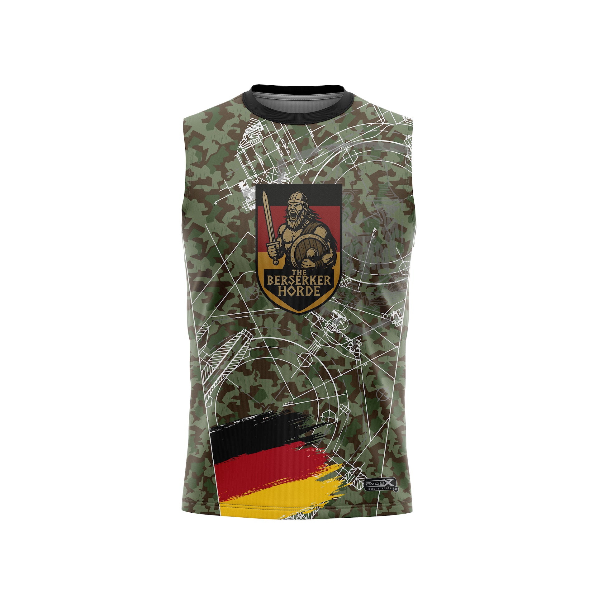91ST INFANTRY NON-COM BERSERKER CREWNECK SLEEVELESS