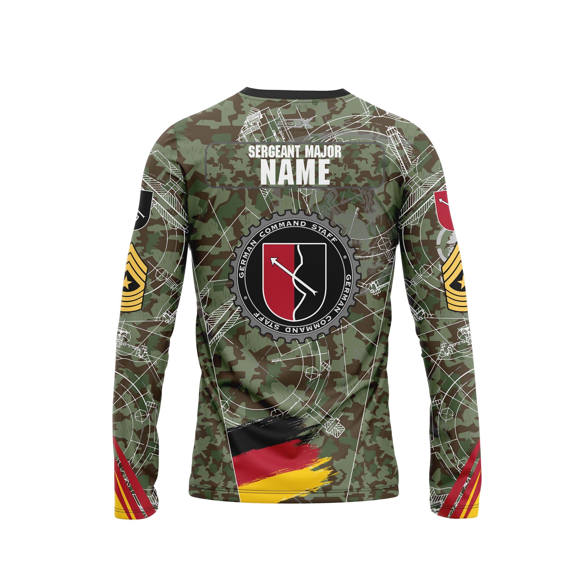 91ST INFANTRY SERGEANT "MAJOR" CREWNECK LS