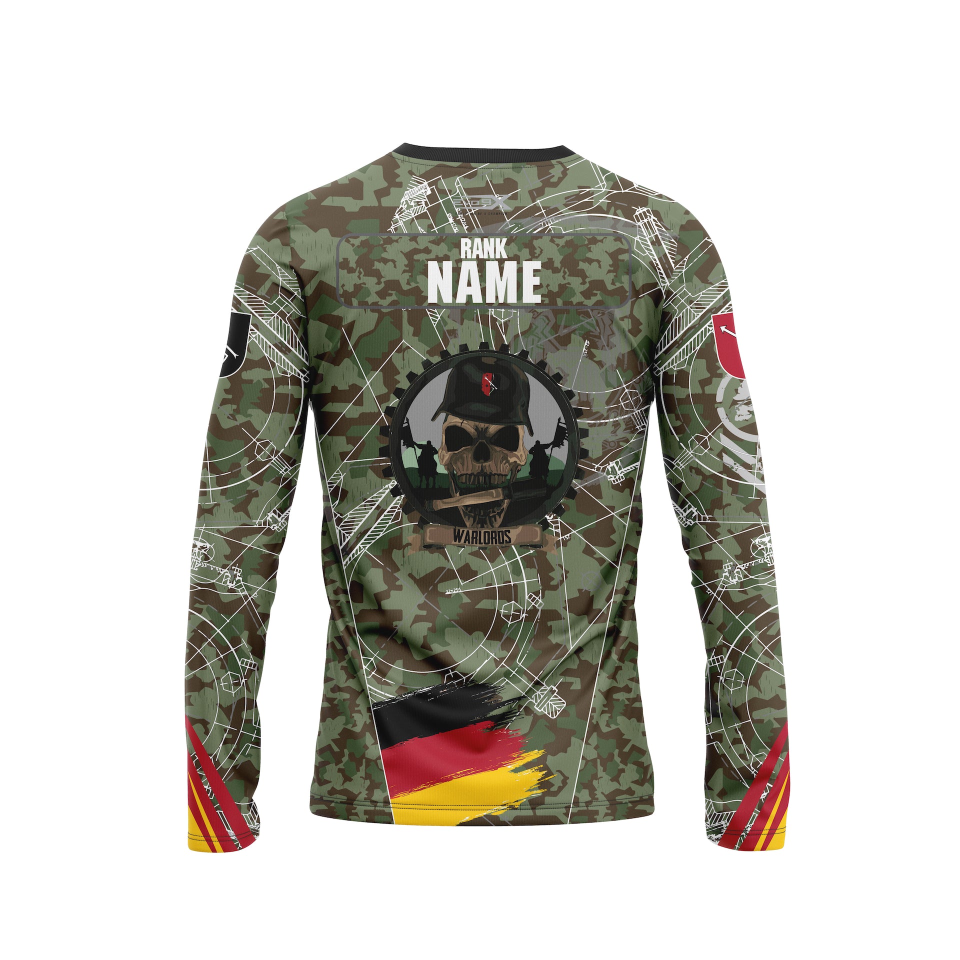 91ST INFANTRY WARLORDS OFFICER CREWNECK LS